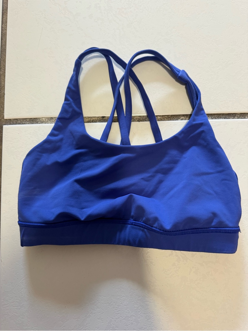 lululemon athletica Strappy Sports Bra - Royal Blue